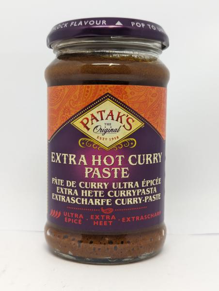 Pataks Extra Hot Curry Paste 283g